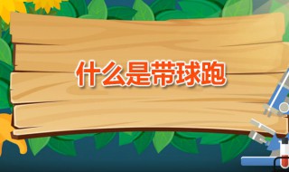 什么是带球跑(网络用语中的带球跑是什么意思)