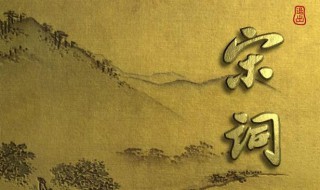 宋词特点(有什么风格)