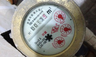 老式水表怎么看(老式水表怎么看详解)