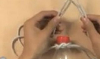 吊瓶结打法(简易吊瓶绑法)
