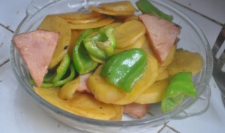 火腿青椒土豆片怎么做?(火腿青椒炒土豆片的做法)