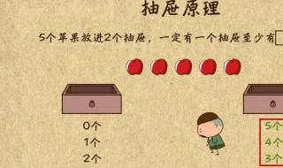 抽屉原理的三个公式(原来是这样求的)