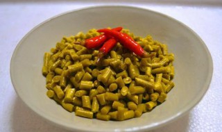 正宗酸豆角的腌制方法(正宗酸豆角的具体腌制方