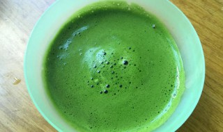 菠菜汁和面怎么取汁(菠菜汁和面取汁的方法)