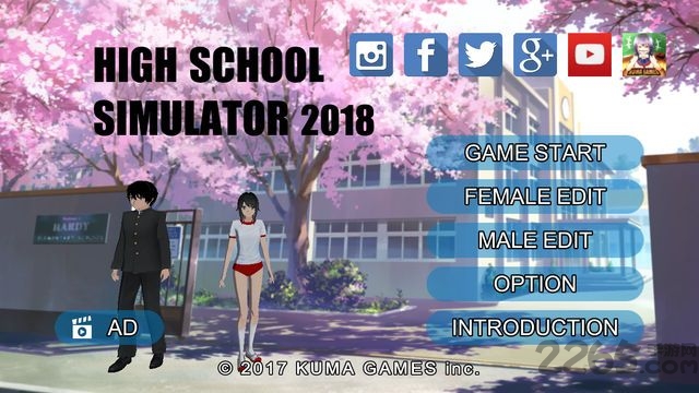 高校模拟器2018汉化版 v0.83 安卓版 2