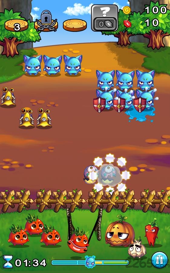 蔬菜大战怪物中文版 v1.0.5 安卓汉化版 0