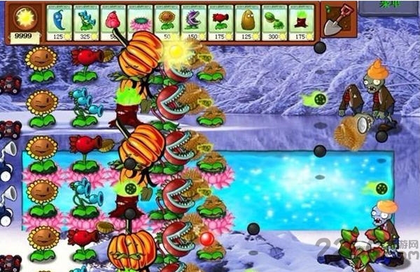 植物大战僵尸冰雪版无限钻石 v2.2.2 安卓版 3