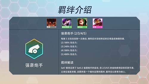 《云顶之弈》s7羁绊图表汇总