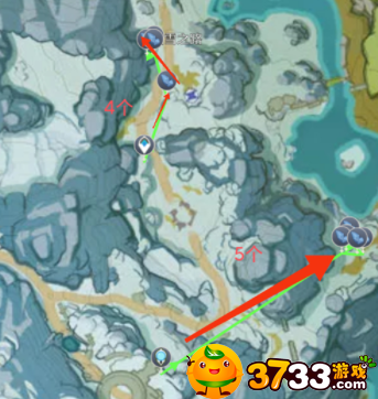 原神星银矿石采集位置