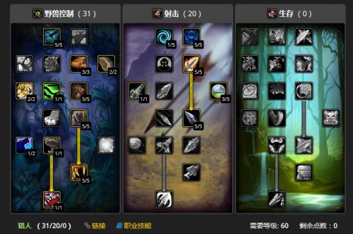 魔兽世界怀旧服兽人猎人升级天赋怎么点(魔兽世界怀旧服兽人猎人升级天赋加