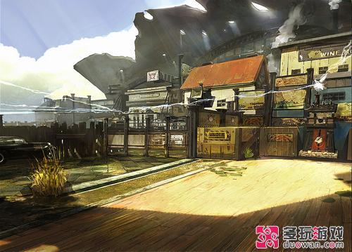 世纪天成神秘3D Dota类新游 游戏原画曝光