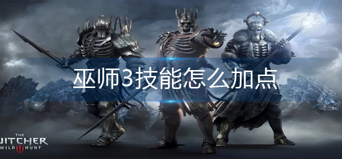 巫师3技能怎么加点(技能加点推荐)