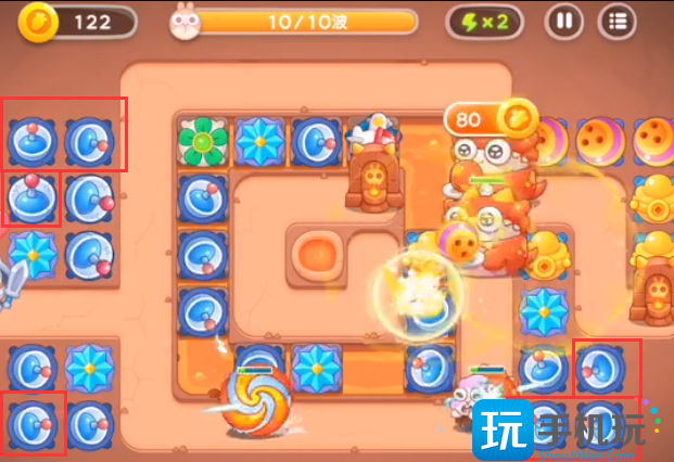 保卫萝卜4饿龙传说38关攻略 饿龙传说第38关图文通关方法