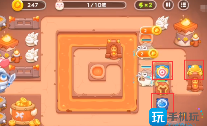 保卫萝卜4饿龙传说38关怎么过(饿龙传说第38关通关攻略)