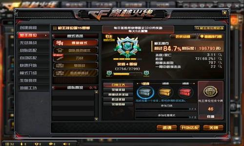 cf排位赛解锁等级介绍