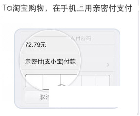 《支付宝》亲密付使用介绍说明