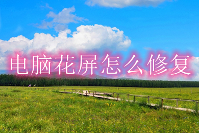 电脑花屏怎么修复(电脑花屏的修复方法)