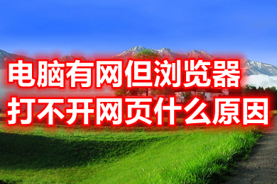 电脑有网但浏览器打不开网页什么原因(win10电脑有网但浏览器打不开网页的解决