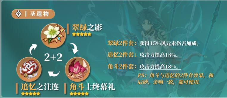 原神3.4魈圣遗物搭配