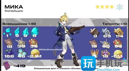 原神米卡突破材料有哪些(米卡突破材料大全)
