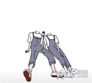 无头小人抠图素材下载