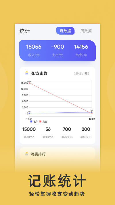 yoyo记账软件 v1.1 安卓版 2