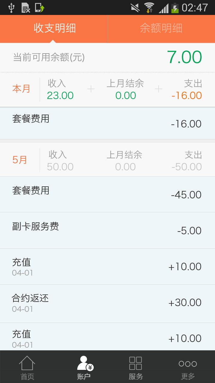 阿里通信手机客户端 v2.1.1 安卓版 0