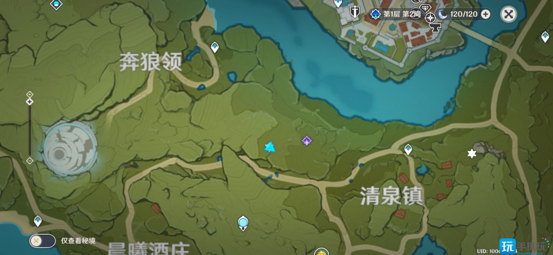 原神蒙德地灵龛分布图位置大全