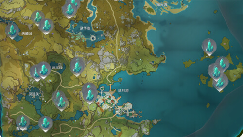 原神水晶块位置