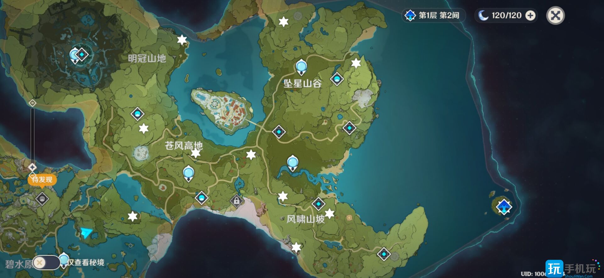 原神蒙德地灵龛有几个(蒙德地灵龛分布图位置大全)