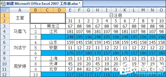 怎么在Excel表格中画斜线打字？怎么将表格划分两个以上的斜杠？