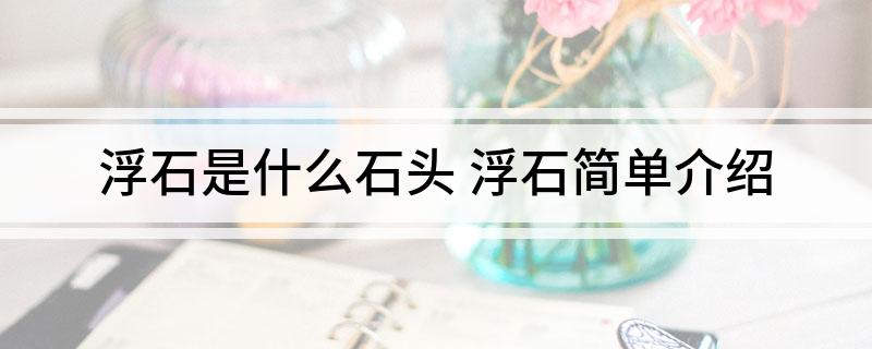 浮石是什么石头(浮石简单介绍)