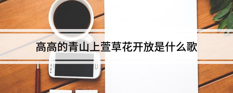 高高的青山上萱草花开放是什么歌