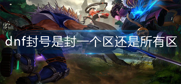 dnf封号是封一个区还是所有区(封号机制解析)