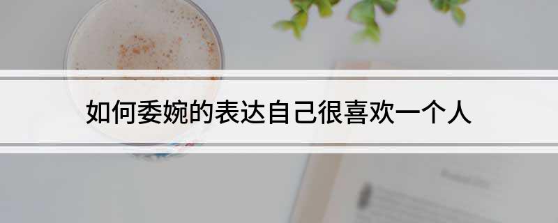 如何委婉的表达自己很喜欢一个人(委婉的表达自己很喜欢一个人的方法)