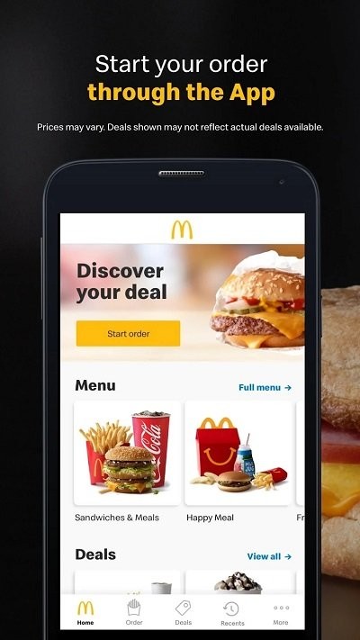 mcdonalds官方版 v6.15.5 安卓版 1