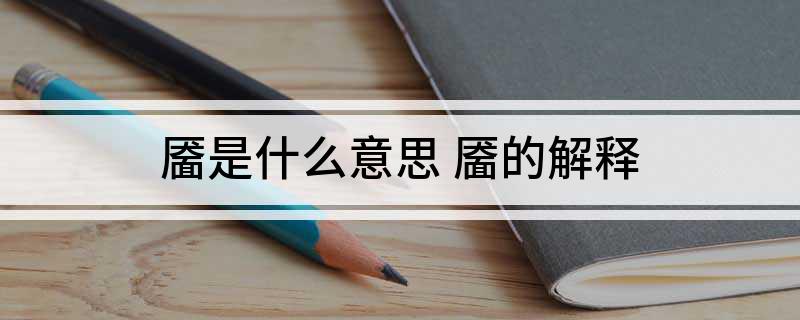 靥是什么意思(靥的解释)