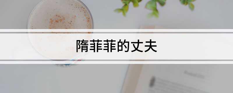 隋菲菲的丈夫