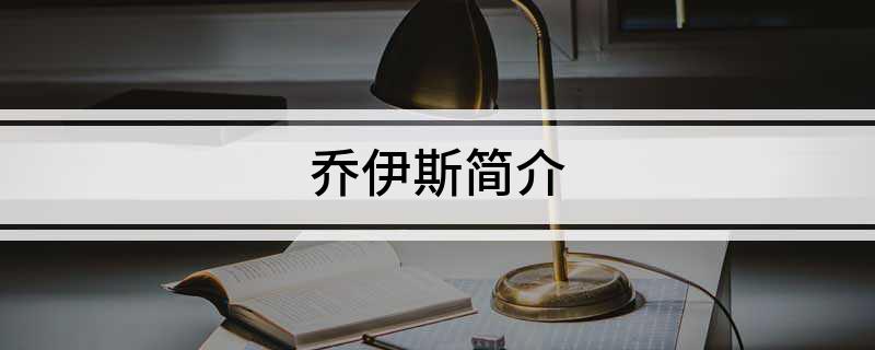 乔伊斯简介