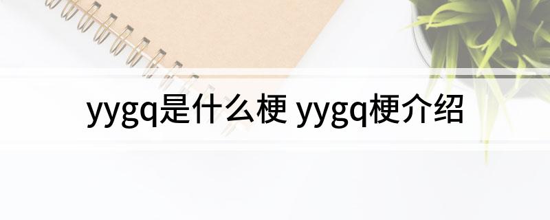 yygq是什么梗(yygq梗介绍)