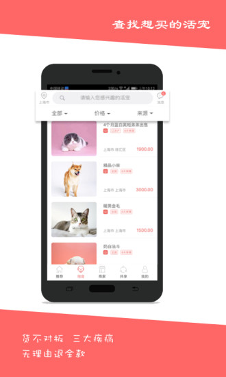 淘宠网手机版 v3.4.1 安卓版 1