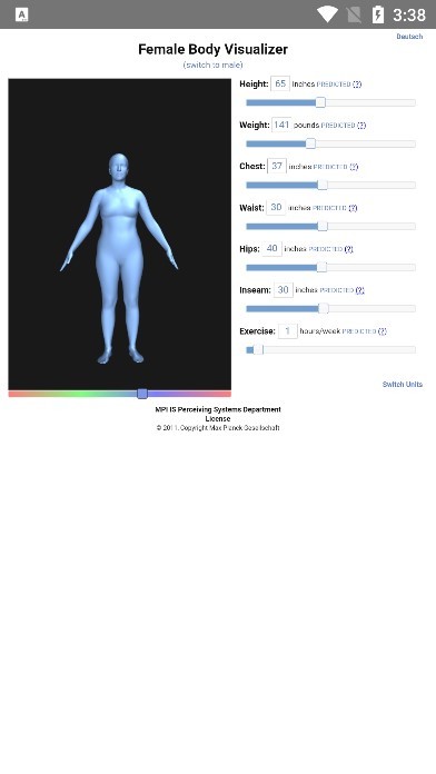 bodyvisualizer身材模拟器 v3.1.5 安卓版 3