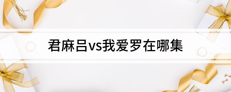 君麻吕vs我爱罗在哪集