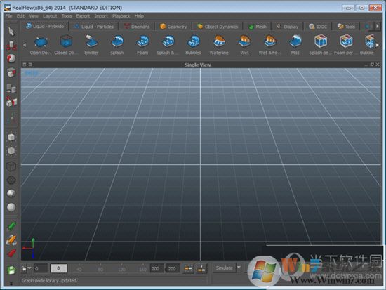 Realflow10汉化破解版(流体动力学软件)下载(Realflow下载)