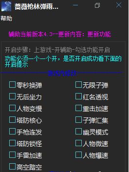 蔷薇枪林弹雨辅助(零秒换弹图