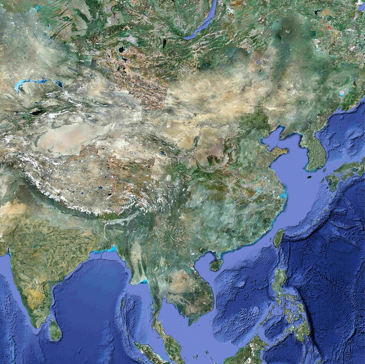 中国高清卫星地图下载|中国卫图