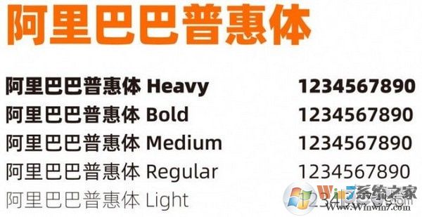 阿里巴巴普惠体(免费完整版)下载(阿里巴巴字体下载)