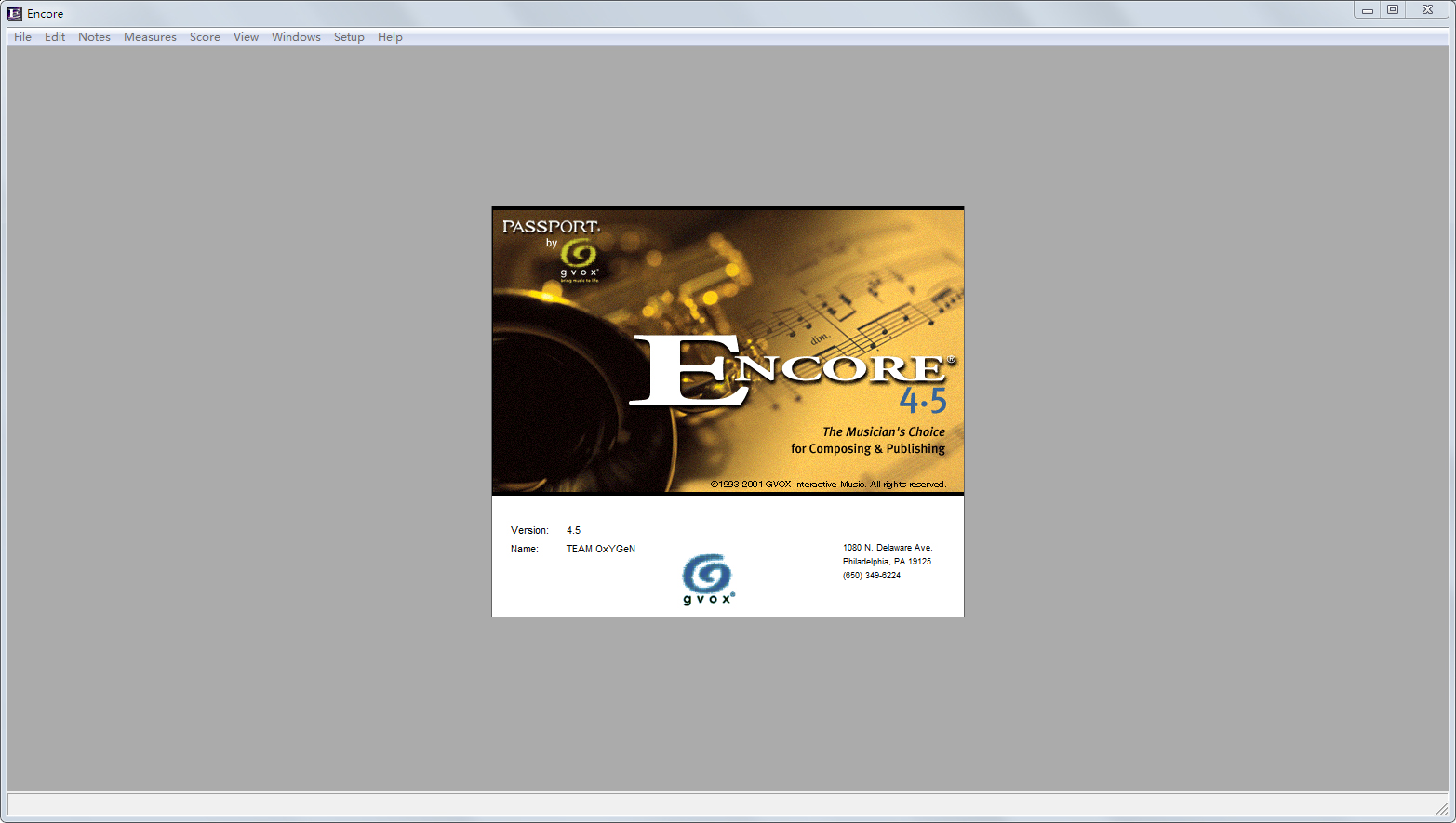 Encore打谱软件 v4.5汉化版下载(Encore软件)