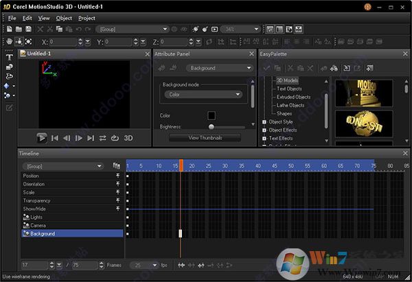 3D动画制作软件Corel MotionStudio 3D 绿色破解版下载