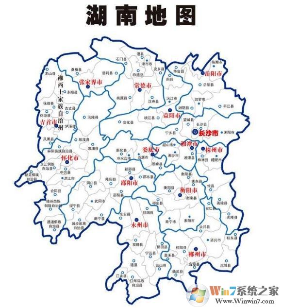 湖南省高清地图(可放大缩小)下载(湖南地图全图高清版下载)
